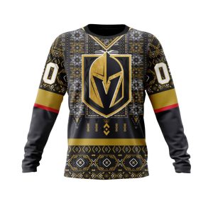 Personalized NHL Vegas Golden Knights Specialized Native Concepts Unisex Sweatshirt SWS3604