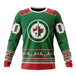 Personalized NHL Winnipeg Jets Special Ugly Christmas Unisex Sweatshirt SWS3710