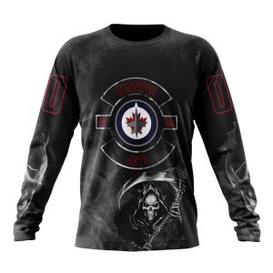 Personalized NHL Winnipeg Jets Specialized Kits For Rock Night Unisex Sweatshirt SWS3721