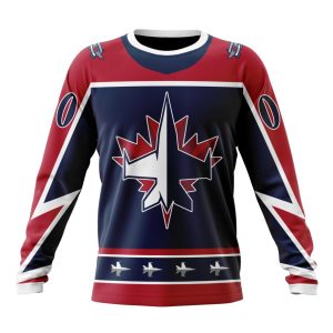 Personalized NHL Winnipeg Jets Specialized Unisex Kits With Retro Concepts Sweatshirt SWS3727