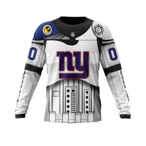 Personalized New York Giants Specialized Star Wars May The 4th Be With You Unisex Sweatshirt SWS320