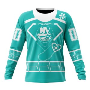 Personalized New York Islanders Special Design Honoring Healthcare Heroes Unisex Sweatshirt SWS1842