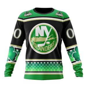 Personalized New York Islanders Specialized Hockey Celebrate St Patrick's Day Unisex Sweatshirt SWS1843