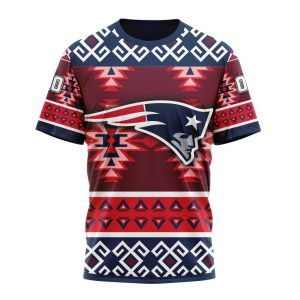 Personalized Pattern England Patriots Specialized Pattern Native Concepts Unisex Tshirt TS3678