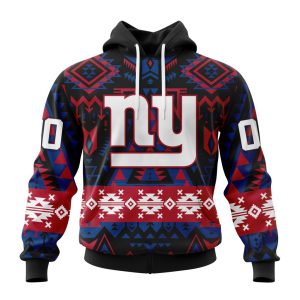Personalized Pattern York Giants Specialized Pattern Native Concepts Unisex Hoodie TH1826