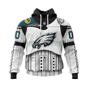 Personalized Philadelphia Eagles Specialized Star Wars May The 4th Be With You Unisex Hoodie TH1831
