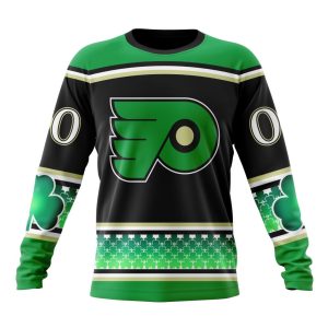 Personalized Philadelphia Flyers Specialized Hockey Celebrate St Patrick's Day Unisex Sweatshirt SWS3747