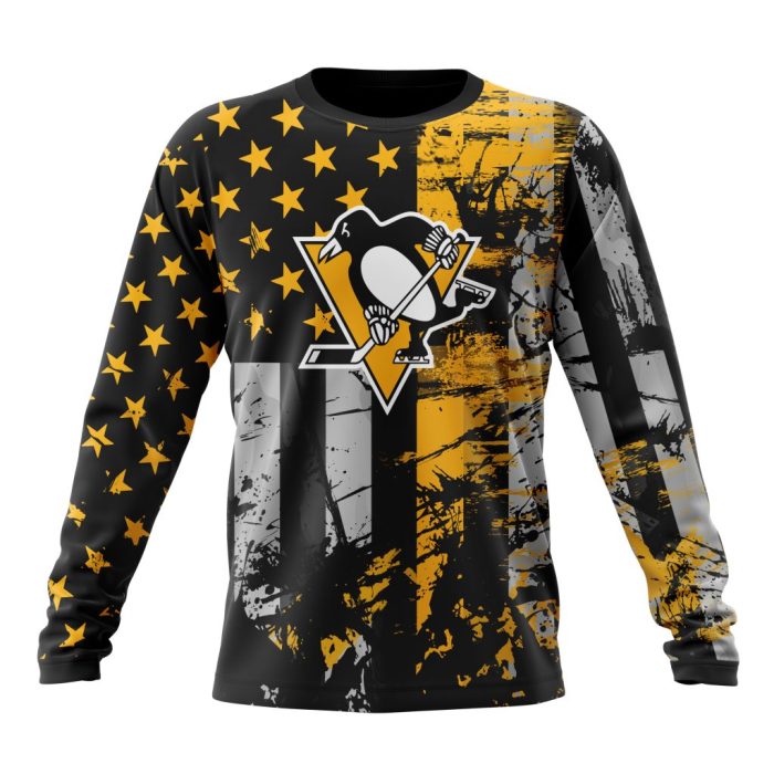 Personalized Pittsburgh Penguins Specialized Jersey For America Unisex Sweatshirt SWS3756
