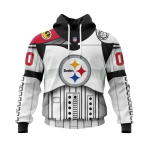 Personalized Pittsburgh Steelers Specialized Star Wars May The 4th Be With You Unisex Hoodie TH1835