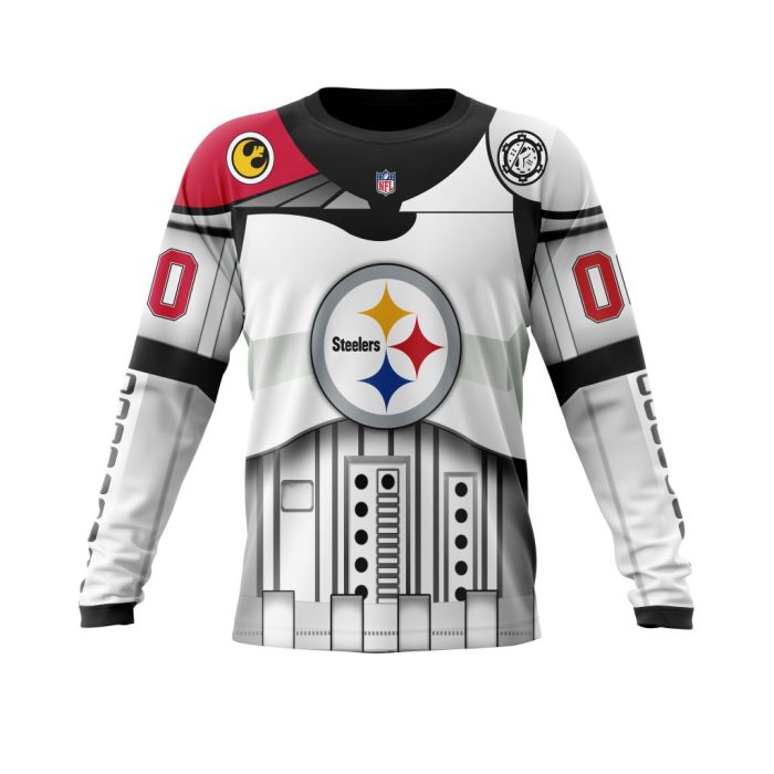 Personalized Pittsburgh Steelers Specialized Star Wars May The 4th Be With You Unisex Sweatshirt SWS972
