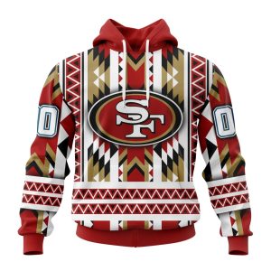 Personalized San Francisco 49ers Specialized Pattern Native Concepts Unisex Hoodie TH1838