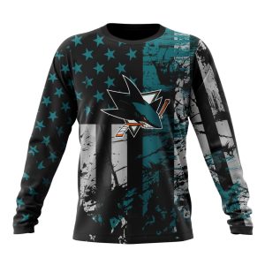 Personalized San Jose Sharks Specialized Jersey For America Unisex Sweatshirt SWS3764