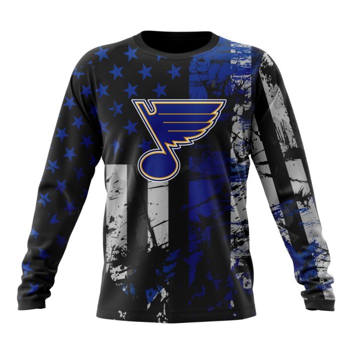 Personalized St. Louis Blues Specialized Jersey For America Unisex Sweatshirt SWS3781