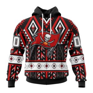 Personalized Tampa Bay Buccaneers Specialized Pattern Native Concepts Unisex Hoodie TH1846