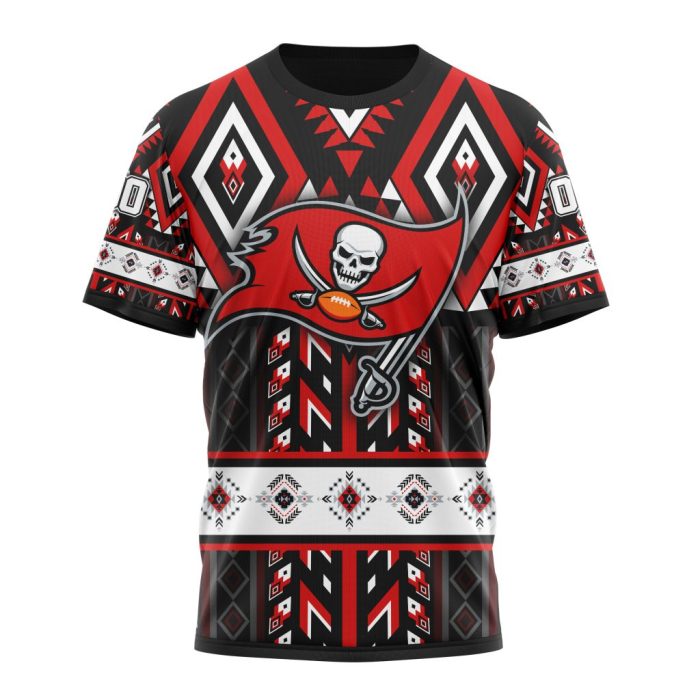 Personalized Tampa Bay Buccaneers Specialized Pattern Native Concepts Unisex Tshirt TS3700