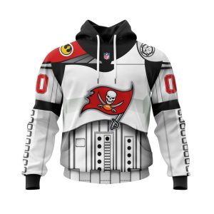 Personalized Tampa Bay Buccaneers Specialized Star Wars May The 4th Be With You Unisex Hoodie TH1847