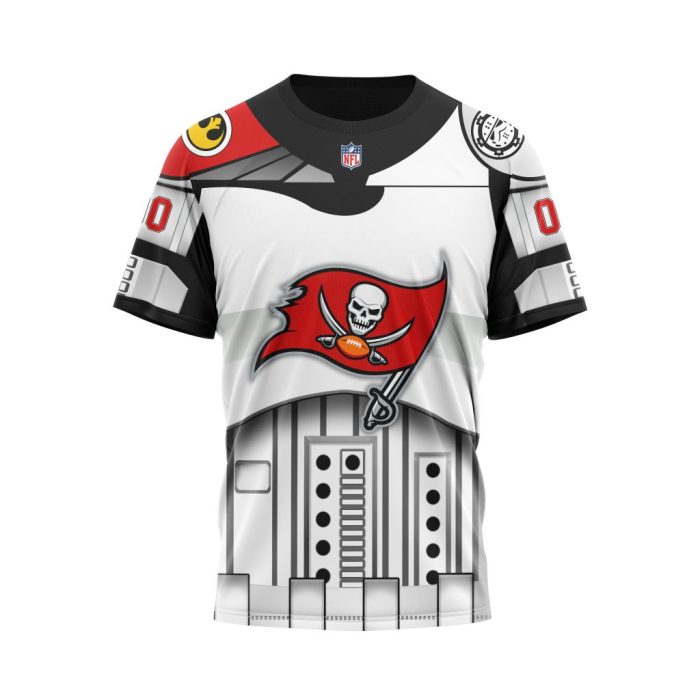 Personalized Tampa Bay Buccaneers Specialized Star Wars May The 4th Be With You Unisex Tshirt TS3701