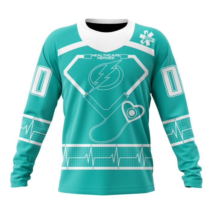 Personalized Tampa Bay Lightning Special Design Honoring Healthcare Heroes Unisex Sweatshirt SWS3788