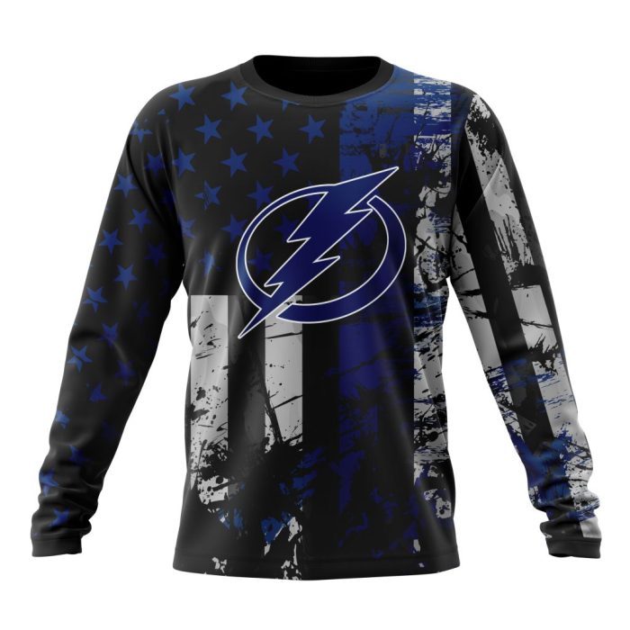 Personalized Tampa Bay Lightning Specialized Jersey For America Unisex Sweatshirt SWS3790