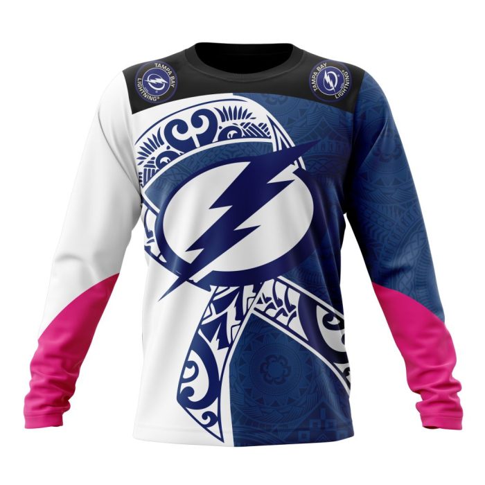 Personalized Tampa Bay Lightning Specialized Samoa Fights Cancer Unisex Sweatshirt SWS3793