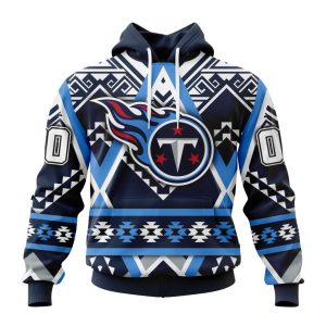 Personalized Tennessee Titans Specialized Pattern Native Concepts Unisex Hoodie TH1850
