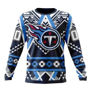 Personalized Tennessee Titans Specialized Pattern Native Concepts Unisex Sweatshirt SWS987
