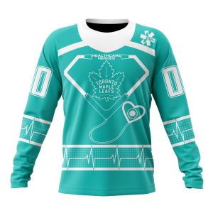 Personalized Toronto Maple Leafs Special Design Honoring Healthcare Heroes Unisex Sweatshirt SWS3797