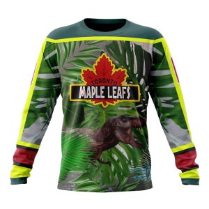 Personalized Toronto Maple Leafs Specialized Jersey Hockey For Jurassic World Unisex Sweatshirt SWS3800