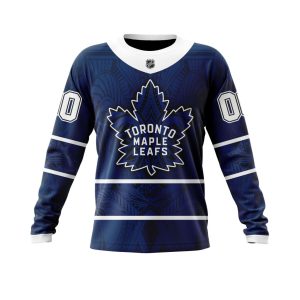 Personalized Toronto Maple Leafs Specialized Native With Samoa Culture Unisex Sweatshirt SWS3801