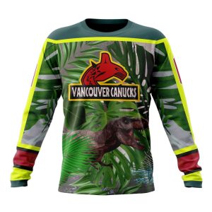 Personalized Vancouver Canucks Specialized Jersey Hockey For Jurassic World Unisex Sweatshirt SWS3809