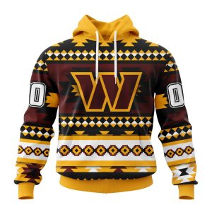 Personalized Washington Football Team Specialized Pattern Native Concepts Unisex Hoodie TH1854