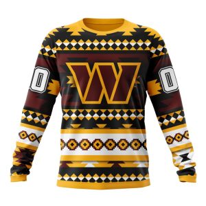 Personalized Washington Football Team Specialized Pattern Native Concepts Unisex Sweatshirt SWS991