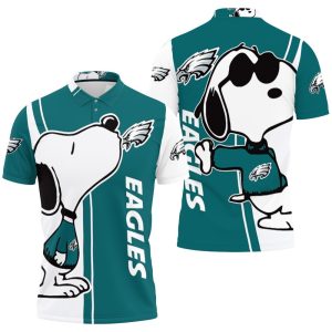Philadelphia Eagles Snoopy Lover Polo Shirt PLS2696