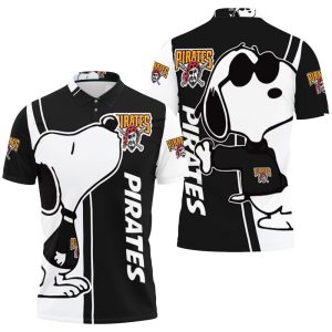 Pittsburgh Pirates Snoopy Lover 3D Printed Polo Shirt PLS2956