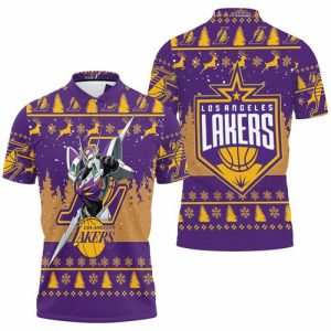 Robot Los Angeles Lakers NBA Western Conference Polo Shirt PLS2822