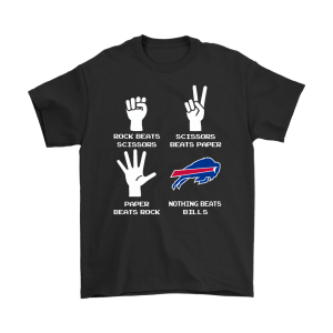 Rock Paper Scissors Nothing Beats The Buffalo Bills Unisex T-Shirt Kid T-Shirt LTS484