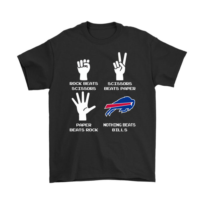 Rock Paper Scissors Nothing Beats The Buffalo Bills Unisex T-Shirt Kid T-Shirt LTS484