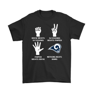 Rock Paper Scissors Nothing Beats The Los Angeles Rams Unisex T-Shirt Kid T-Shirt LTS3453