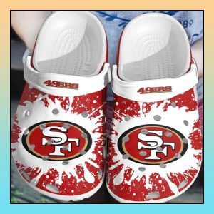San Francisco 49ers Crocs Crocband Clog Shoes BCL1272