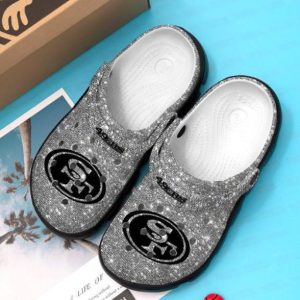 San Francisco 49ers Glitter Crocband Crocs Crocband Clog Comfortable Water Shoes BCL1590