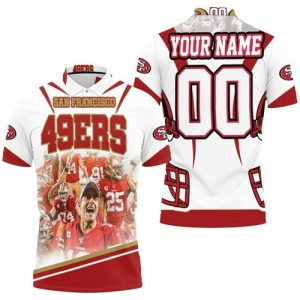 San Francisco 49ers NFC West Division Champions Super Bowl 2021 Personalized Polo Shirt PLS3438