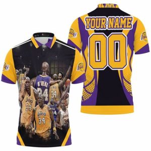 Shaquille Oneal 34 Los Angeles Lakers For Fans Personalized Polo Shirt PLS3426