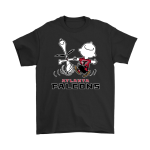 Snoopy And Charlie Brown Happy Atlanta Falcons Fans Unisex T-Shirt Kid T-Shirt LTS724