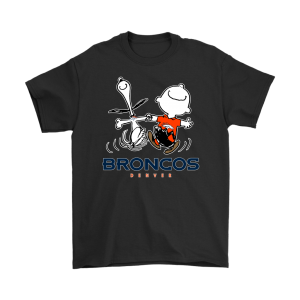 Snoopy And Charlie Brown Happy Denver Broncos Fans Unisex T-Shirt Kid T-Shirt LTS1280