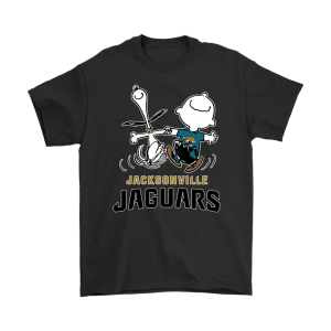 Snoopy And Charlie Brown Happy Jacksonville Jaguars Fans Unisex T-Shirt Kid T-Shirt LTS2916