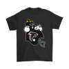 Snoopy And Woodstock Resting On Atlanta Falcons Helme Unisex T-Shirt Kid T-Shirt LTS727