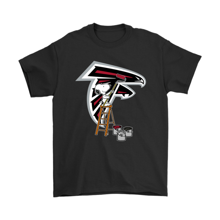Snoopy Paints The Atlanta Falcons Logo Football Unisex T-Shirt Kid T-Shirt LTS732