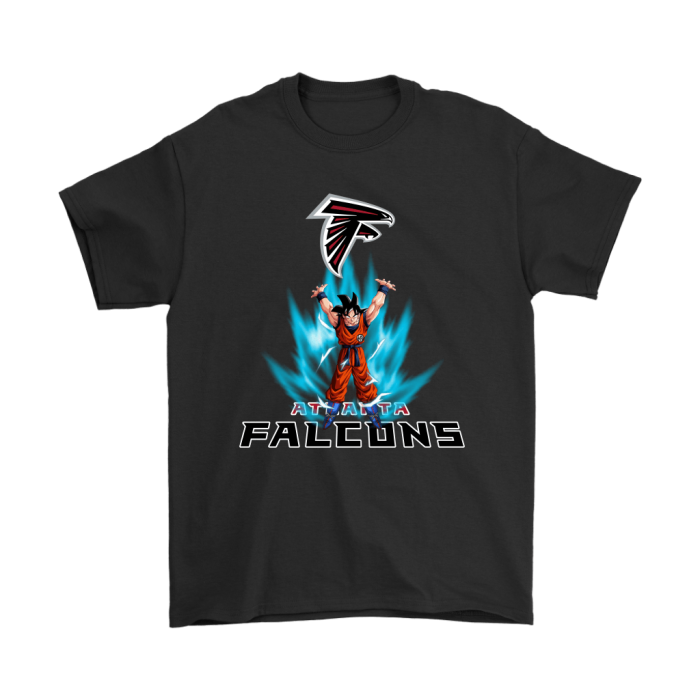 Son Goku Shares Your Energy Atlanta Falcons Unisex T-Shirt Kid T-Shirt LTS735