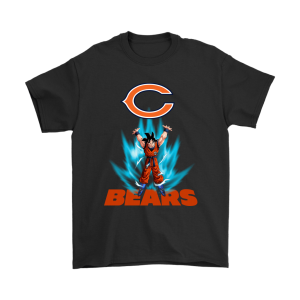 Son Goku Shares Your Energy Chicago Bears Unisex T-Shirt Kid T-Shirt LTS1529