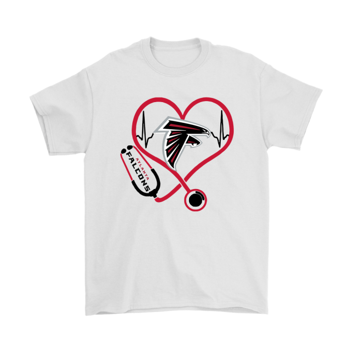 Stethoscope Heartbeat Nurse Symbol Atlanta Falcons Unisex T-Shirt Kid T-Shirt LTS737